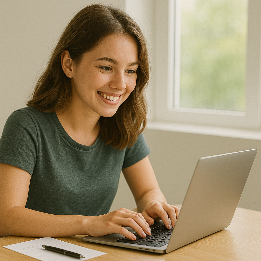 Fill the contact form from the property page